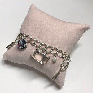 Claire’s Sewing Charm Bracelet